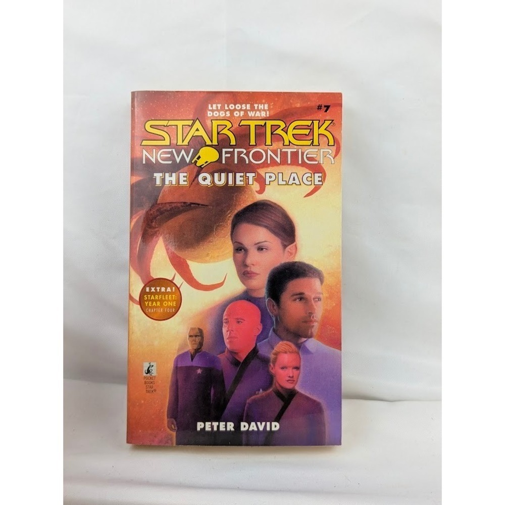 Pocket Books Star Trek Book New Frontier The Quiet Place Sci-Fi
